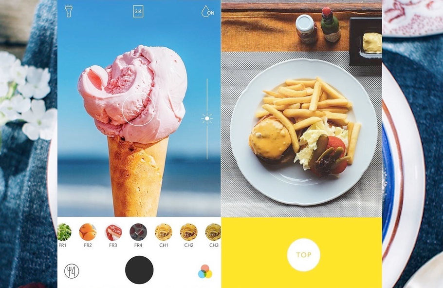 Foodie美食相機 -專為美食打造的濾鏡APP