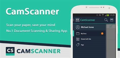 CamScanner扫描全能王，讓手機秒變隨身攜帶的掃描儀器