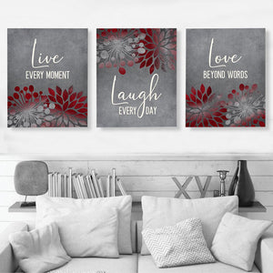 Live Laugh Love藝術掛畫